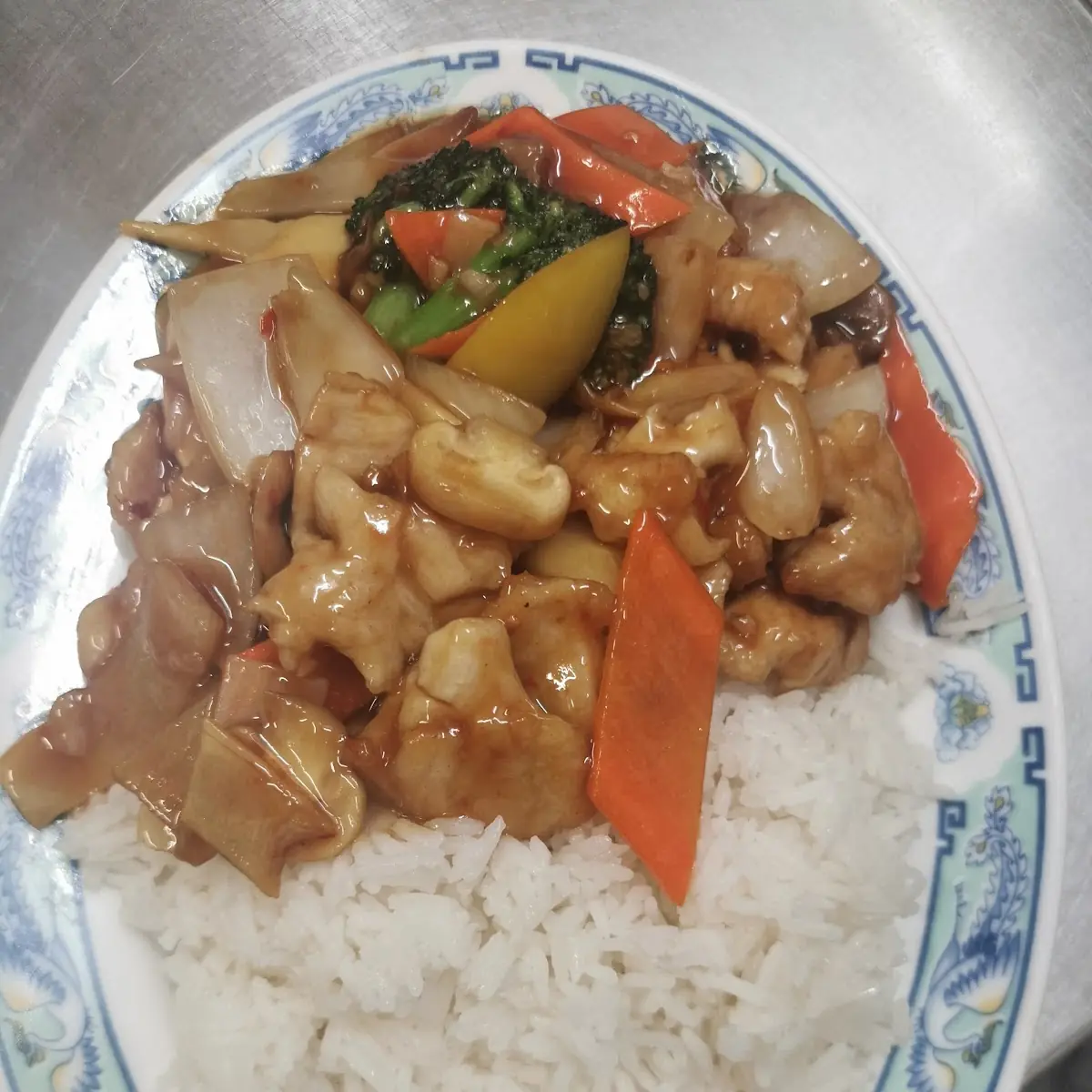 什锦鸡盖饭